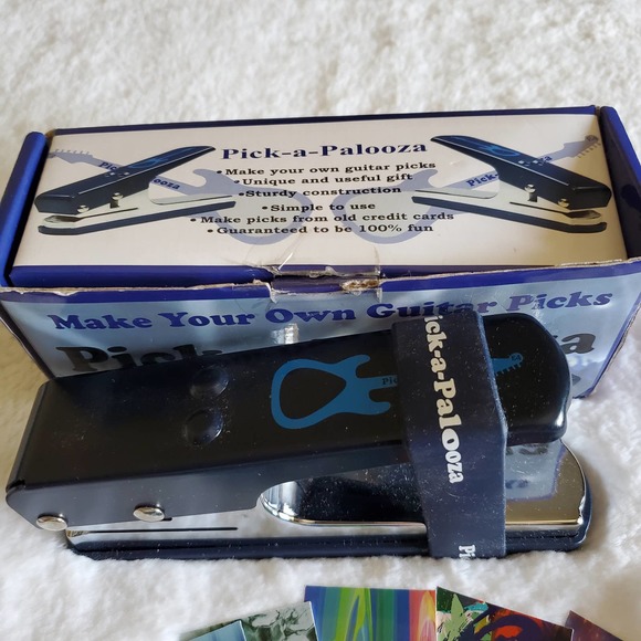 Pick A Palooza Blue Thunder Make Your Own Guitar Picks - Picture 3 of 5